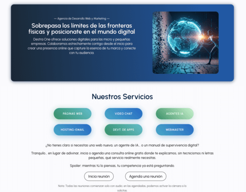 agencia-home Home de la web de la agencia